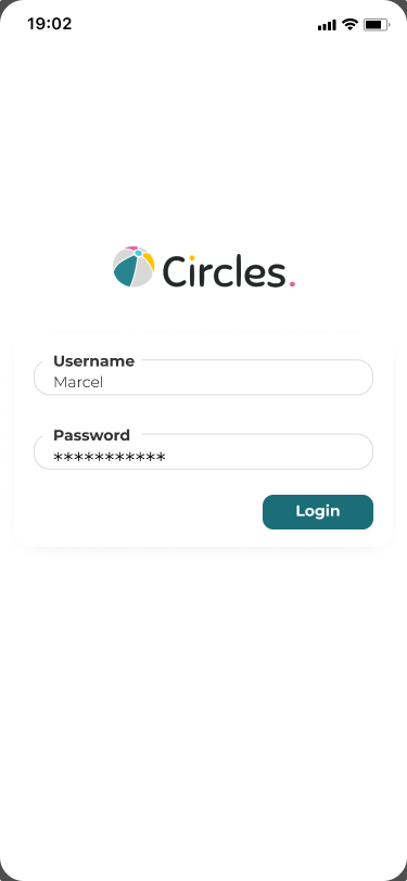 Circles app home feed