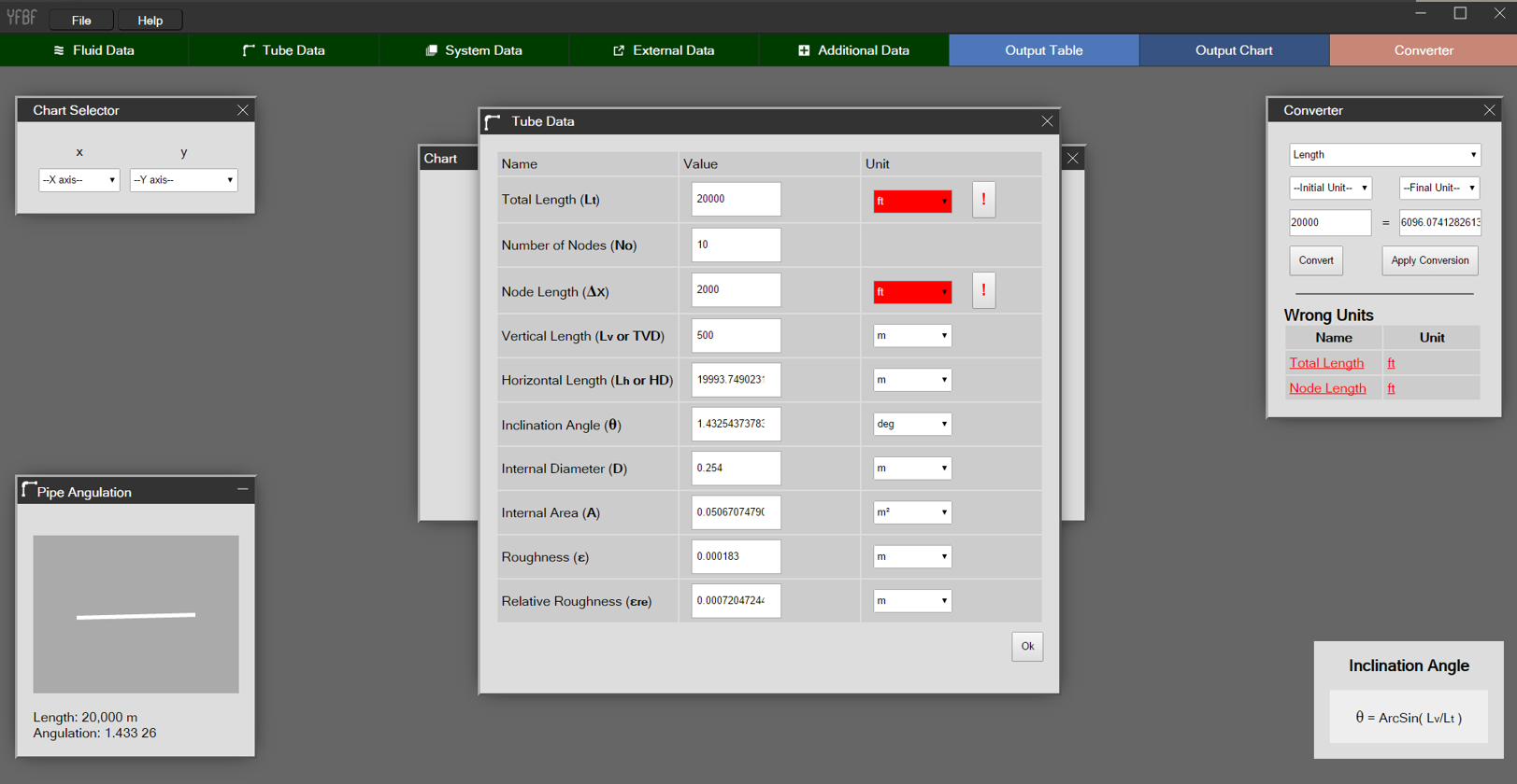 Educational Multiflow Software interface